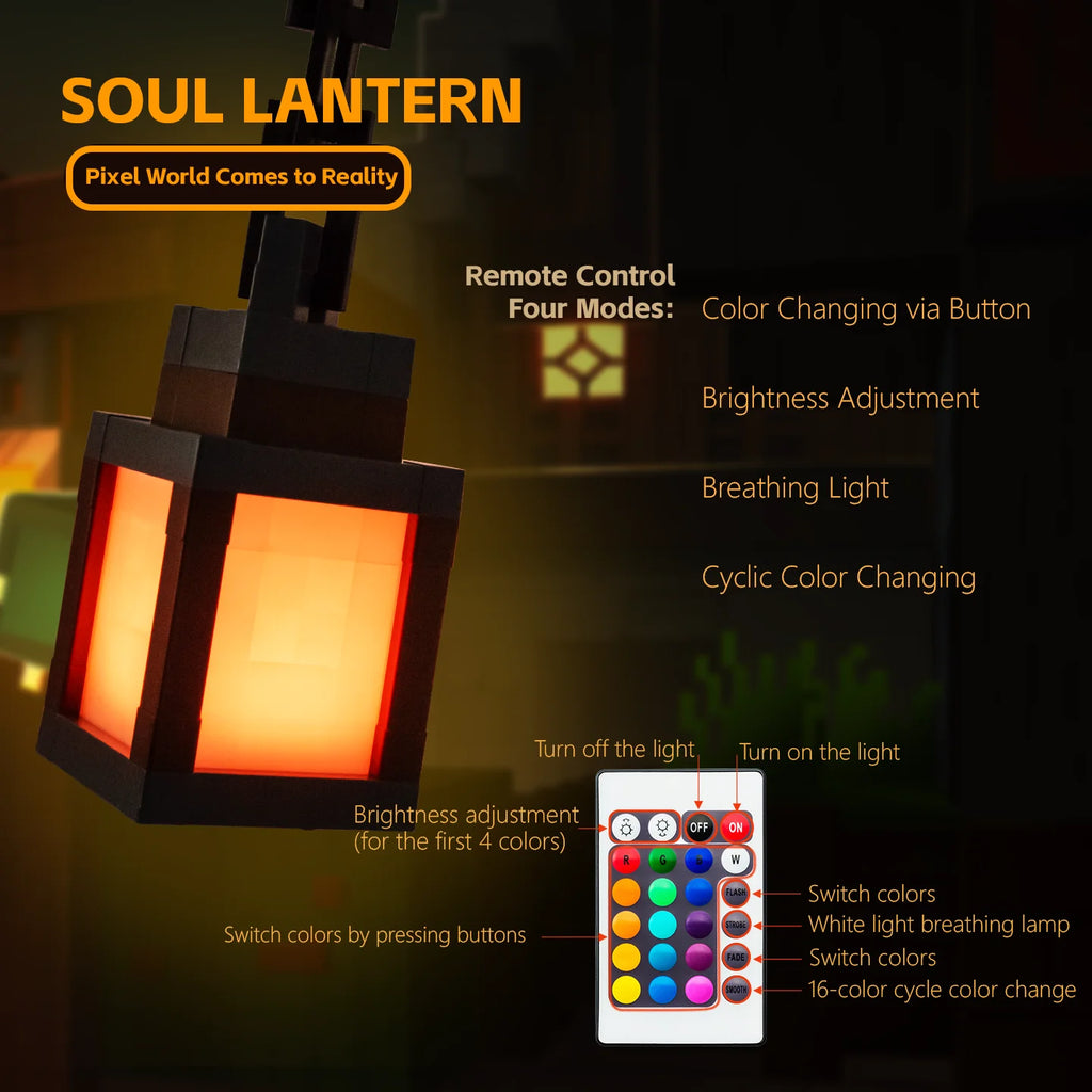 PixelGlow Room lantern